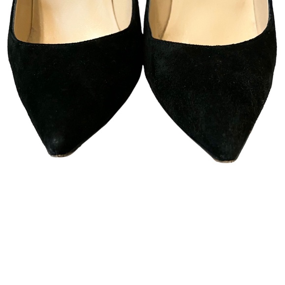 Christian Louboutin Decoltish 100 Black Suede Pump, size 39.5, US 9.5 - Picture 8 of 11